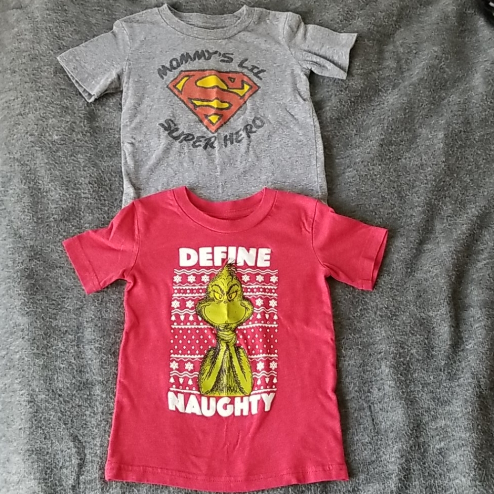 2 toddler boy shirts